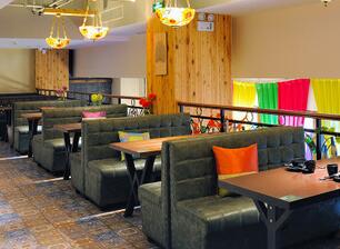 火鍋餐廳卡座沙發(fā)選購尺寸